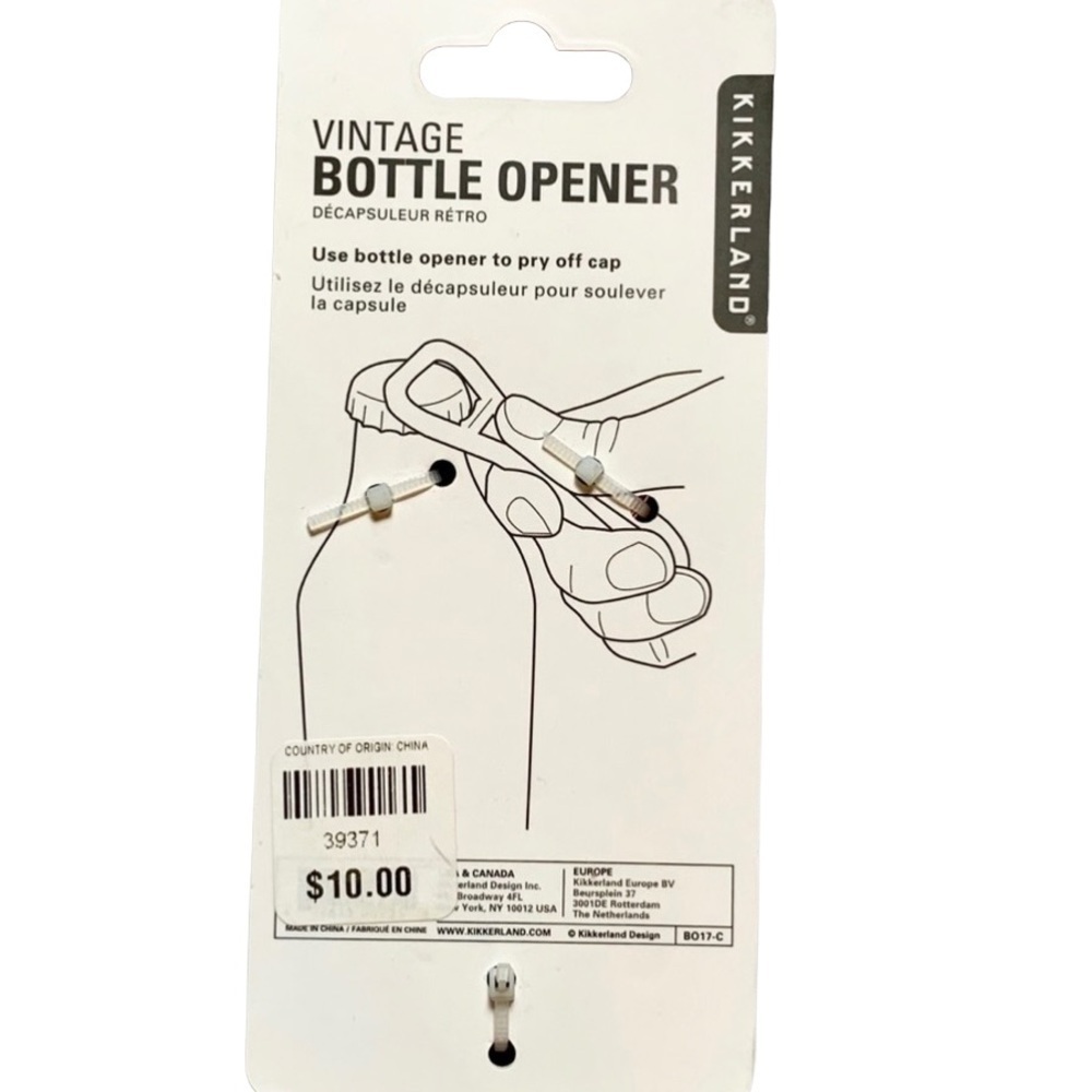 Kikkerland  Bottle Opener Copper OS - Picture 2 of 2